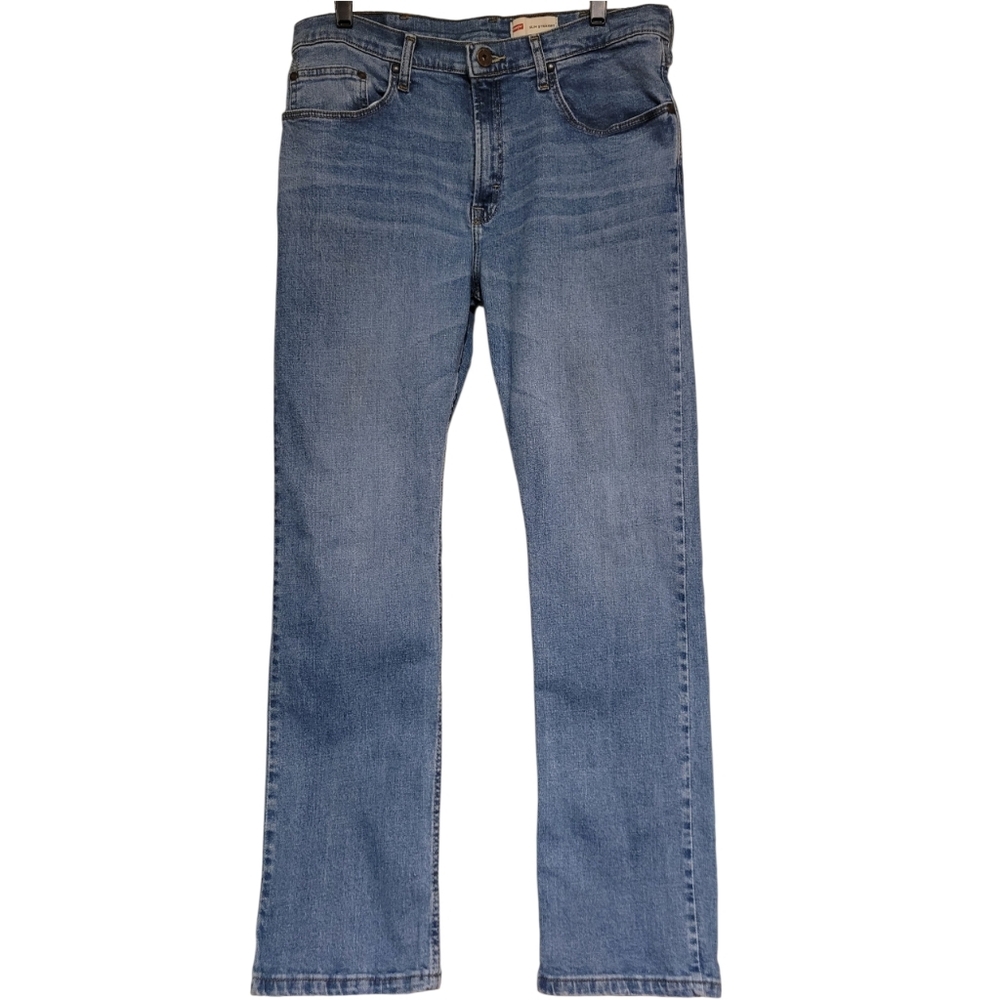 Wrangler Men's Slim Straight Blue Jeans 34x32